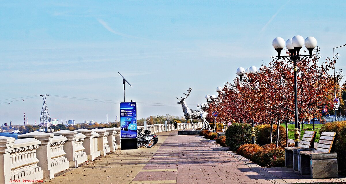 Набережная реки Волга - Лариса 