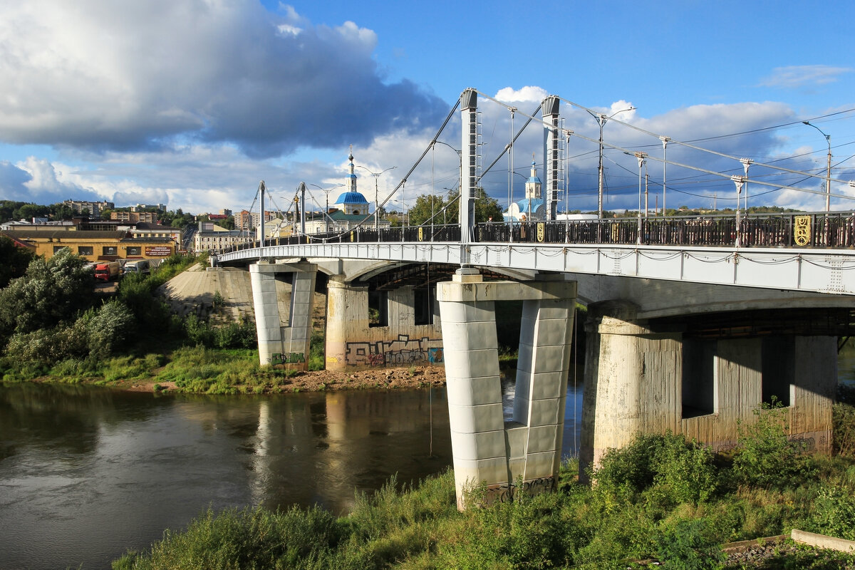 Мост через  Днепр в Смоленске - skijumper Иванов