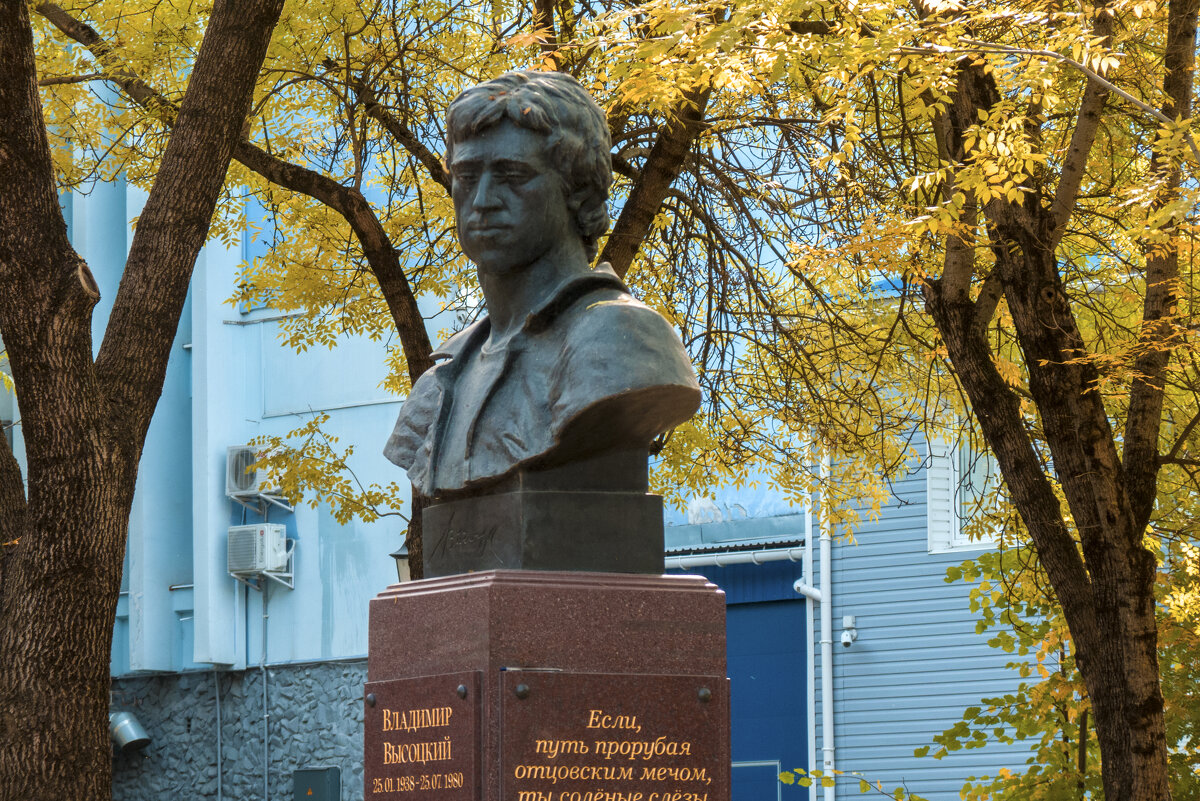 Памятник  В Высоцкому - Валентин Семчишин