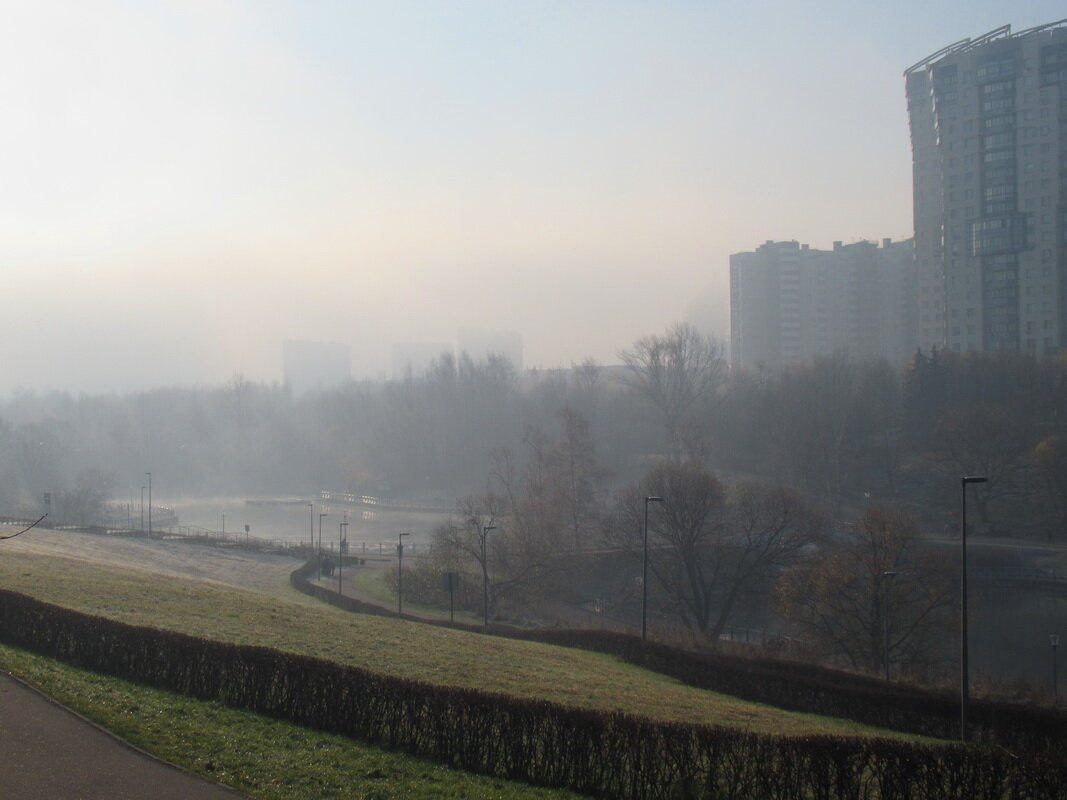 Туман на олимпийской деревней - Александр Чеботарь