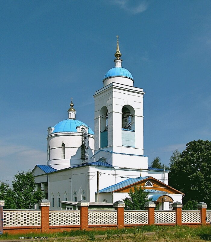 Покровский храм в с. Пустоша - Евгений Кочуров