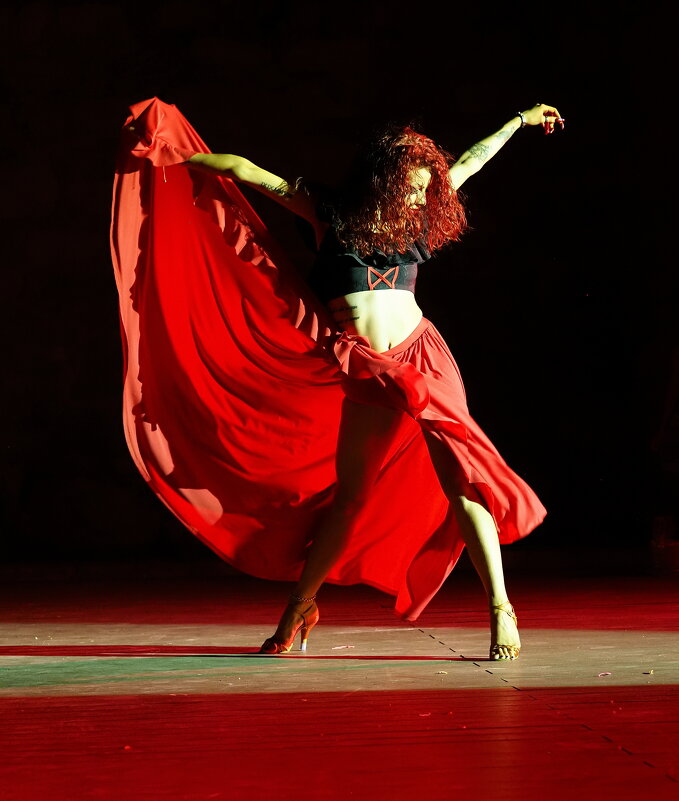 Женщина в красной юбке - Евгений Седов