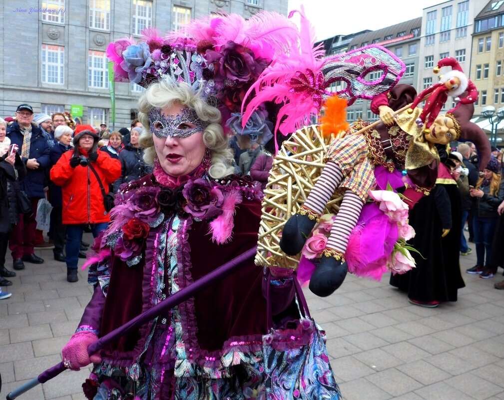 Venezianischer Karneval in Hamburg 2019 - Nina Yudicheva