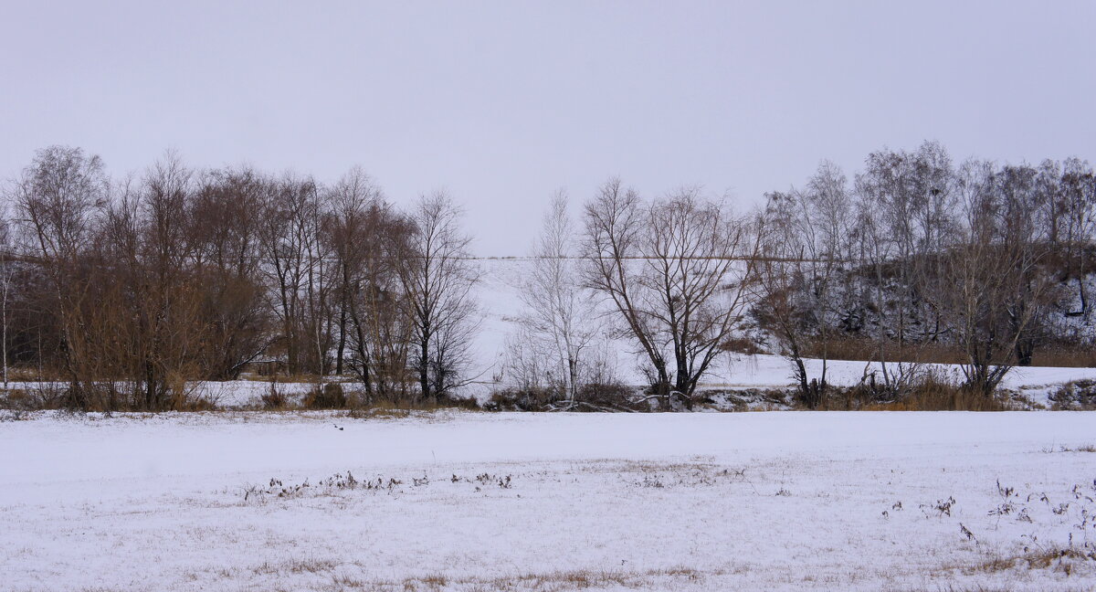 Пейзаж со снегом. - сергей 