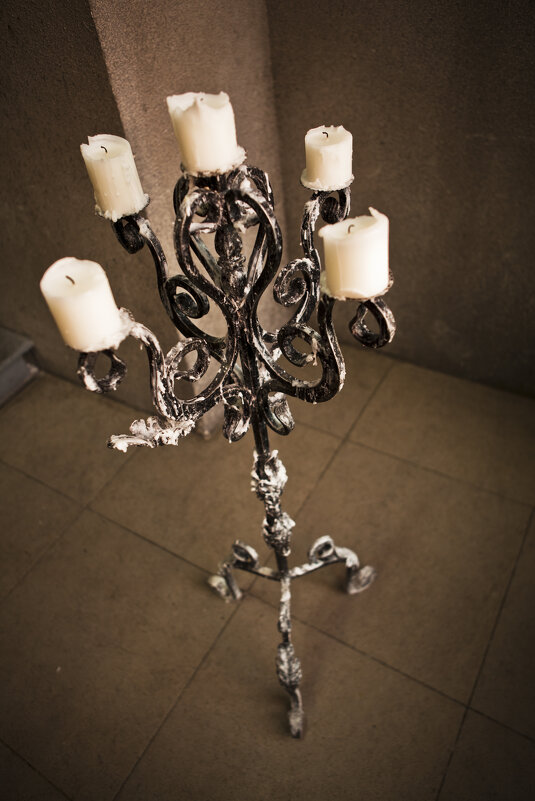 candlestick with candle - kirill 