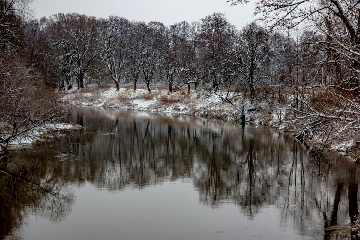 Зимняя река Angerapp - Владимир Камшилов