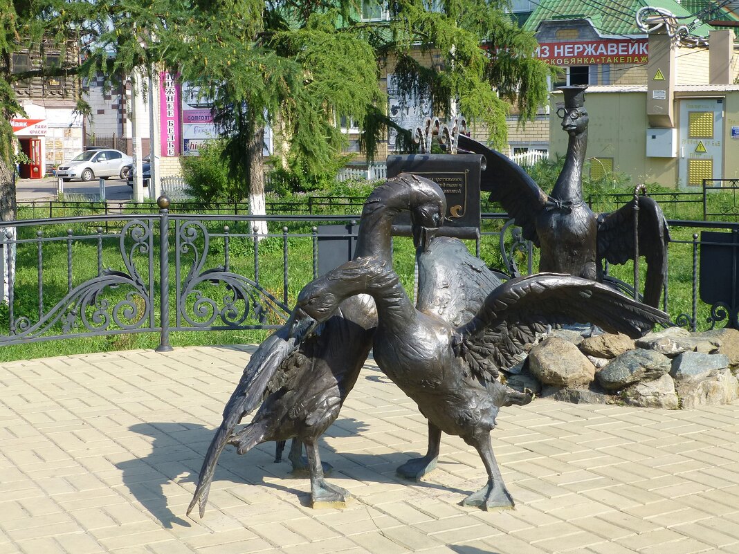 Памятник гусиным боям - Лидия Бусурина