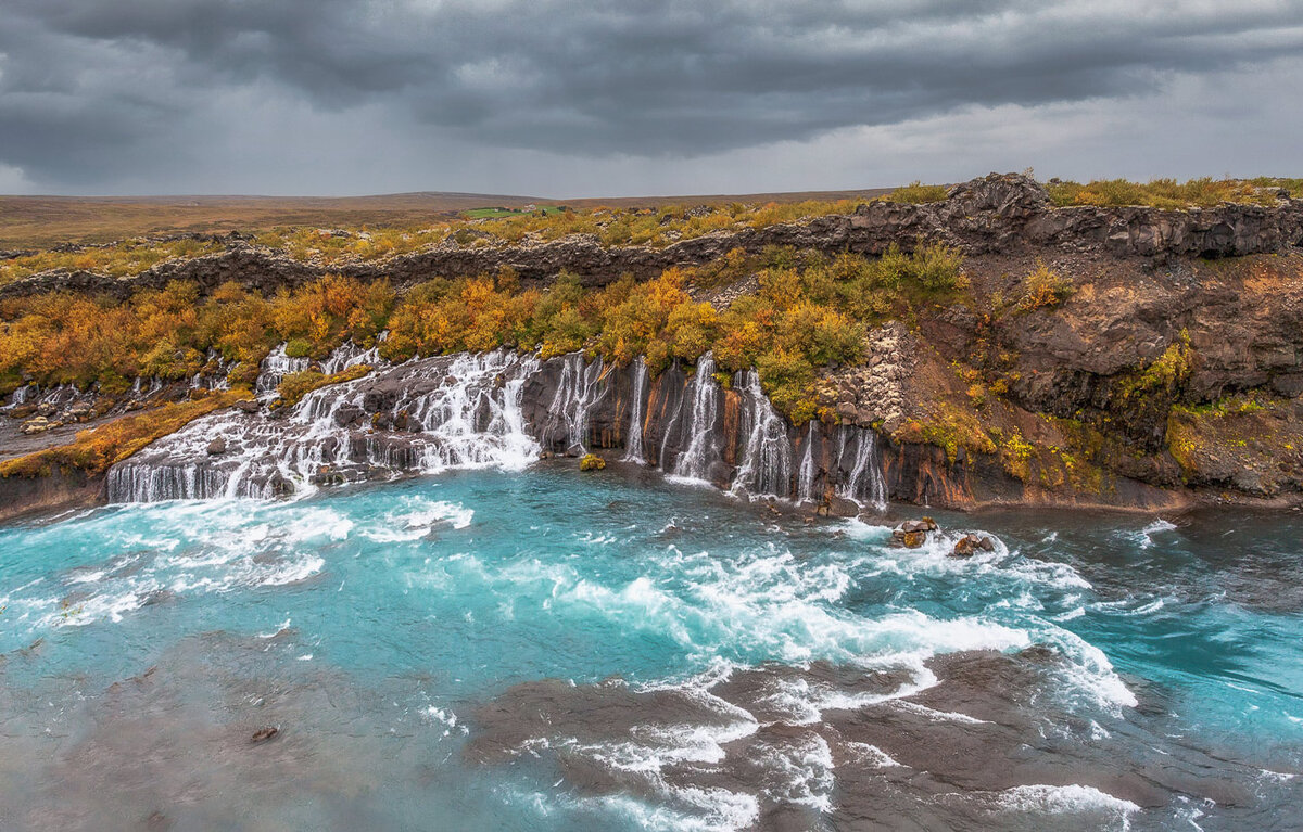 Водопады Исландии... пасмурно - но красиво! - Александр Вивчарик