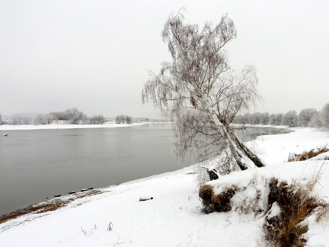 Склонившись к зимней реке - Андрей Снегерёв