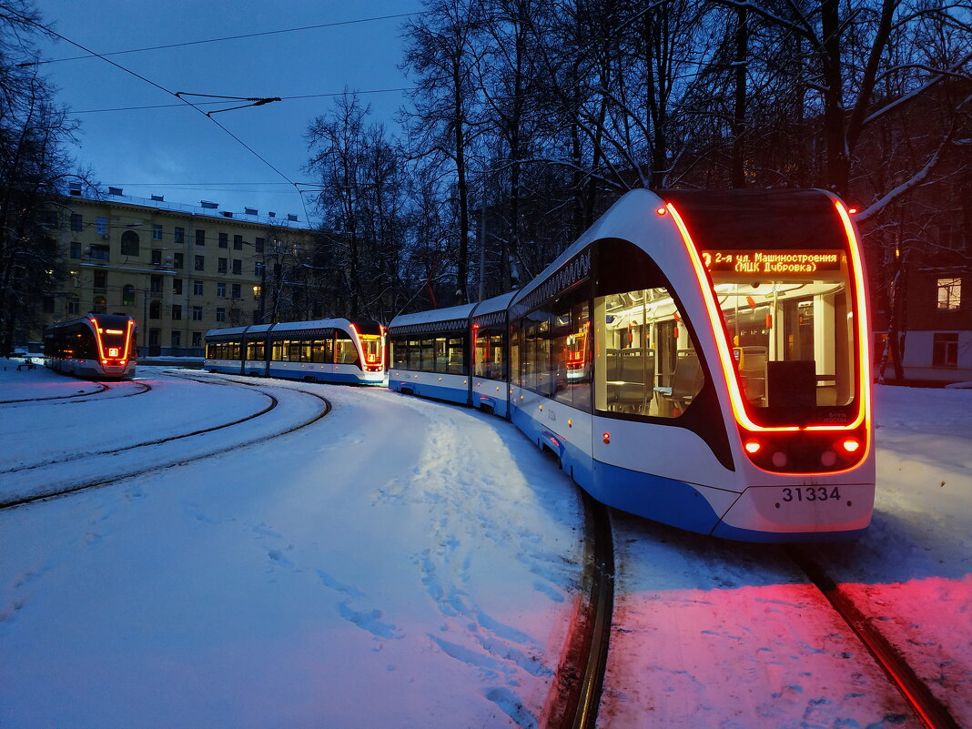 Трамваи стали очень фотогеничными - Андрей Лукьянов