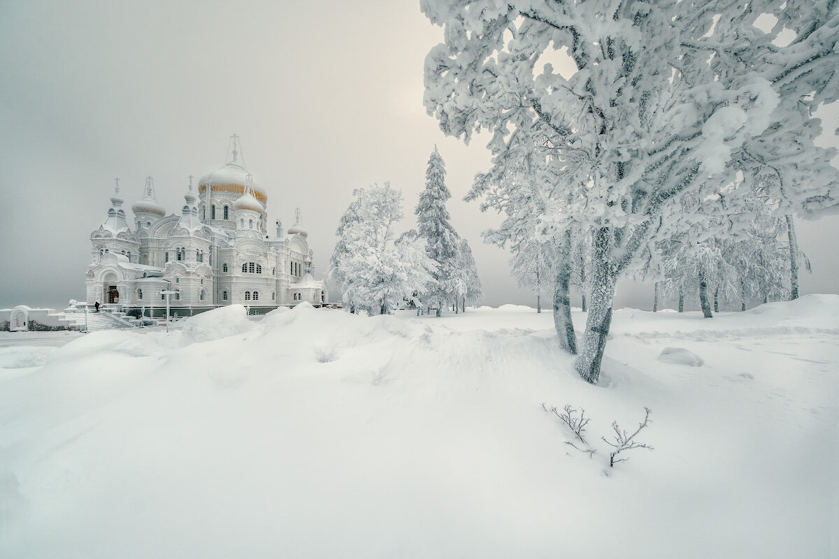 Москва белая зима