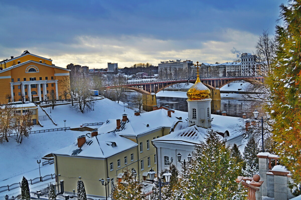 Панорама нашего города. - Vladimir Semenchukov