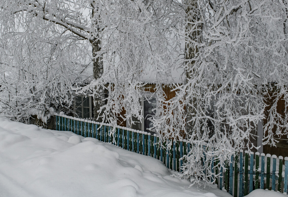 Холодные красо́ты сибирского посёлка - Сергей Шаврин