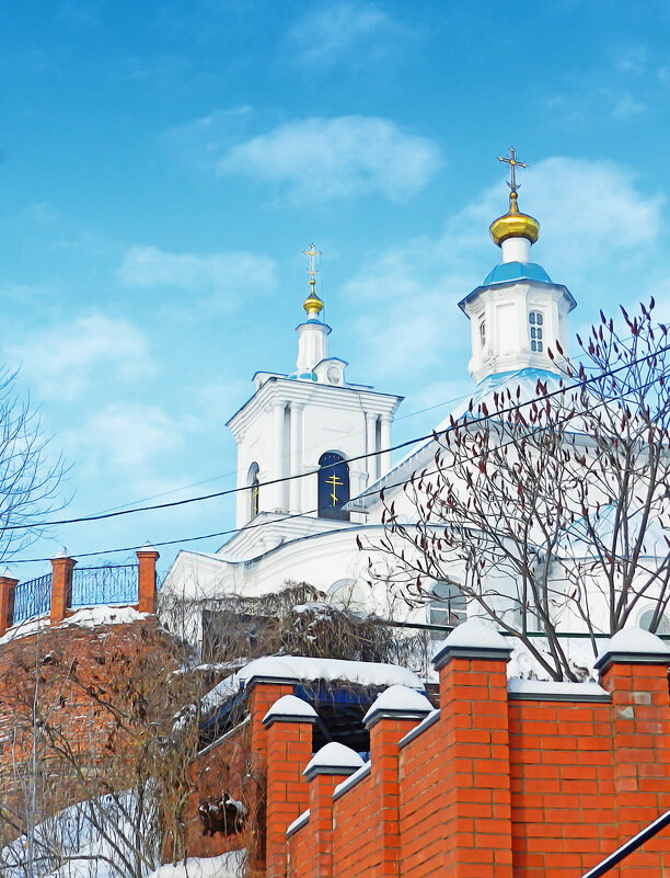 Тихвино-Онуфриевская церковь (1689 — 1746 гг.) - Лера 