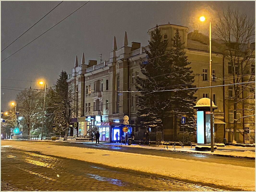 Зима в городе. - Валерия Комова
