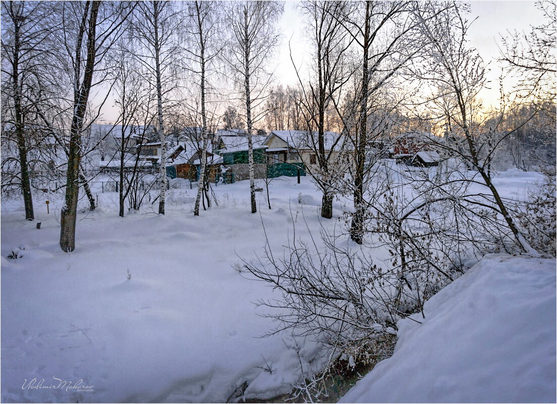 "Снежной нынешней зимой"© - Владимир Макаров