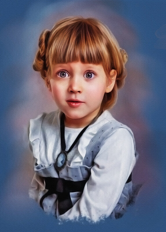 Детский портрет - Елена Попова