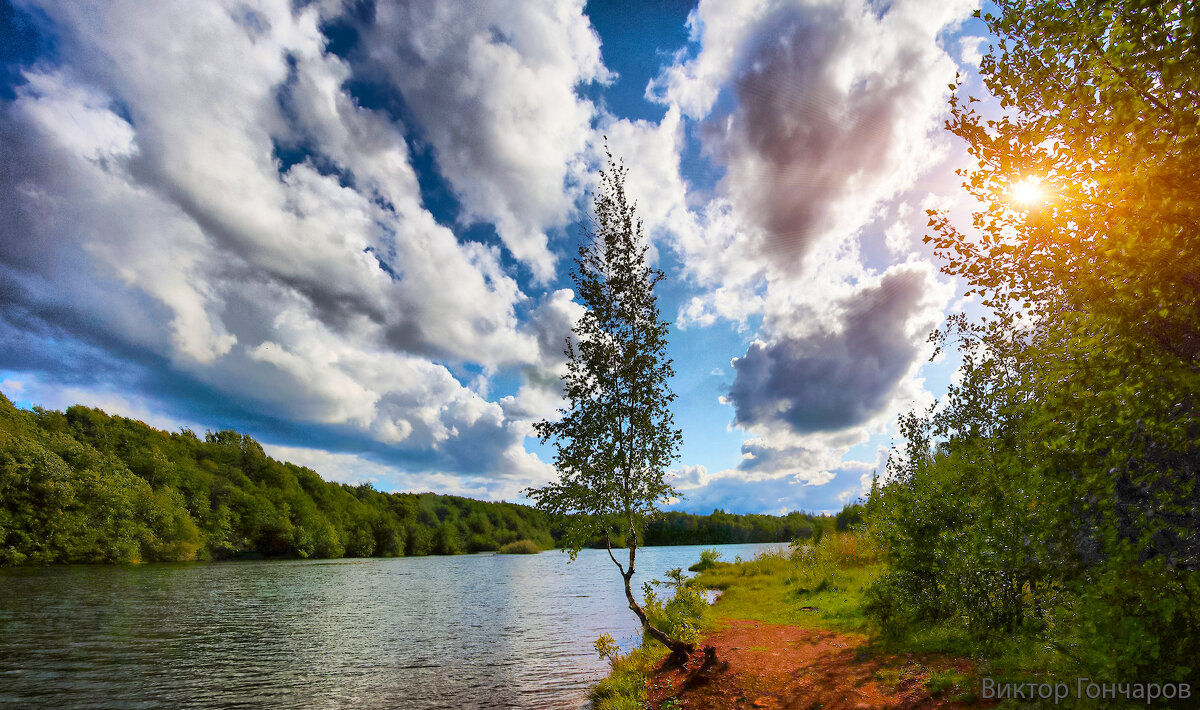 озеро, лето,Бокситогорск - Laryan1 
