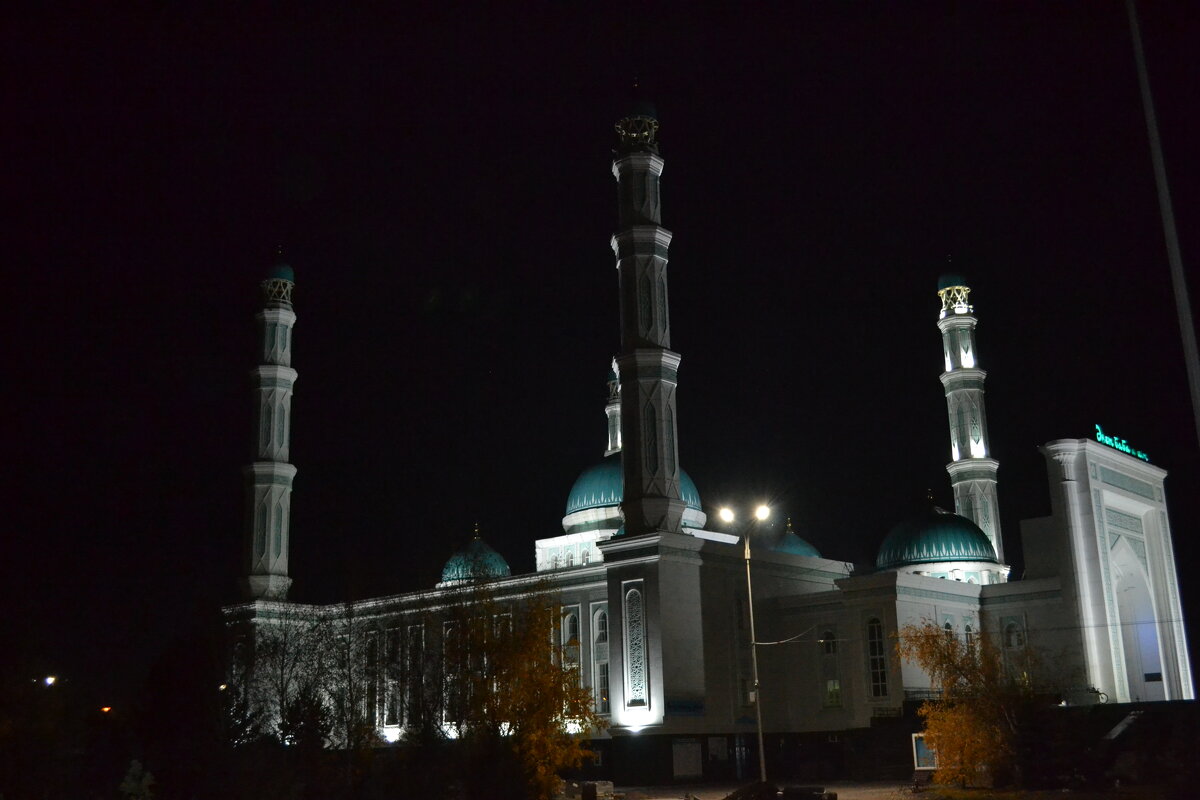 Мечеть в ночи.... - Андрей Хлопонин