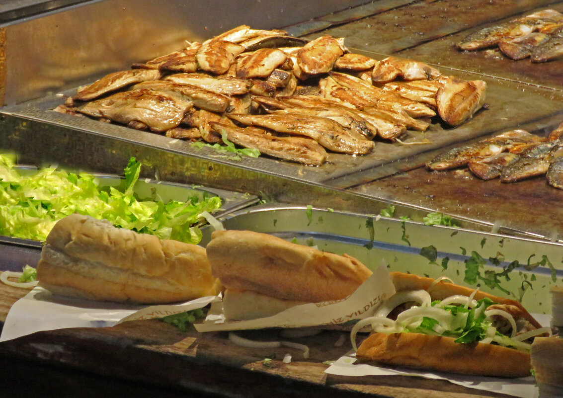 бутерброд с рыбой «балык-экмек» - ИРЭН@ .