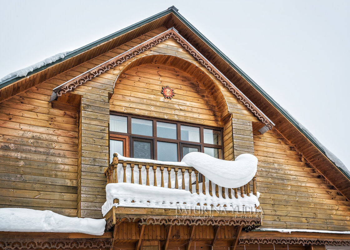Балкон со снегом - Юлия Батурина