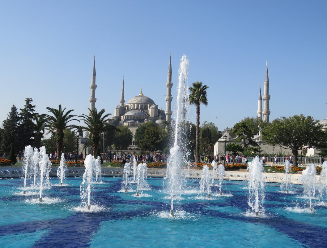 Голубая мечеть - она же мечеть Султана Ахмета - ИРЭН@ .
