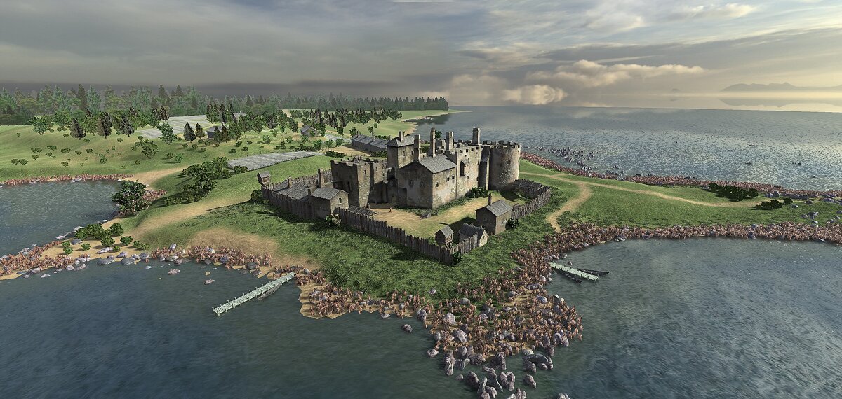 Замок Тоолсе Эстония (реконструкция) - Priv Arter