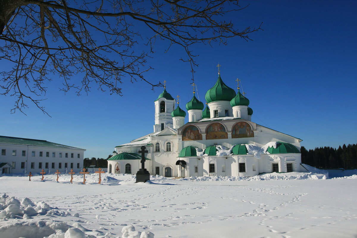 Сегодня в Александро-Свирском монастыре - Зуев Геннадий 