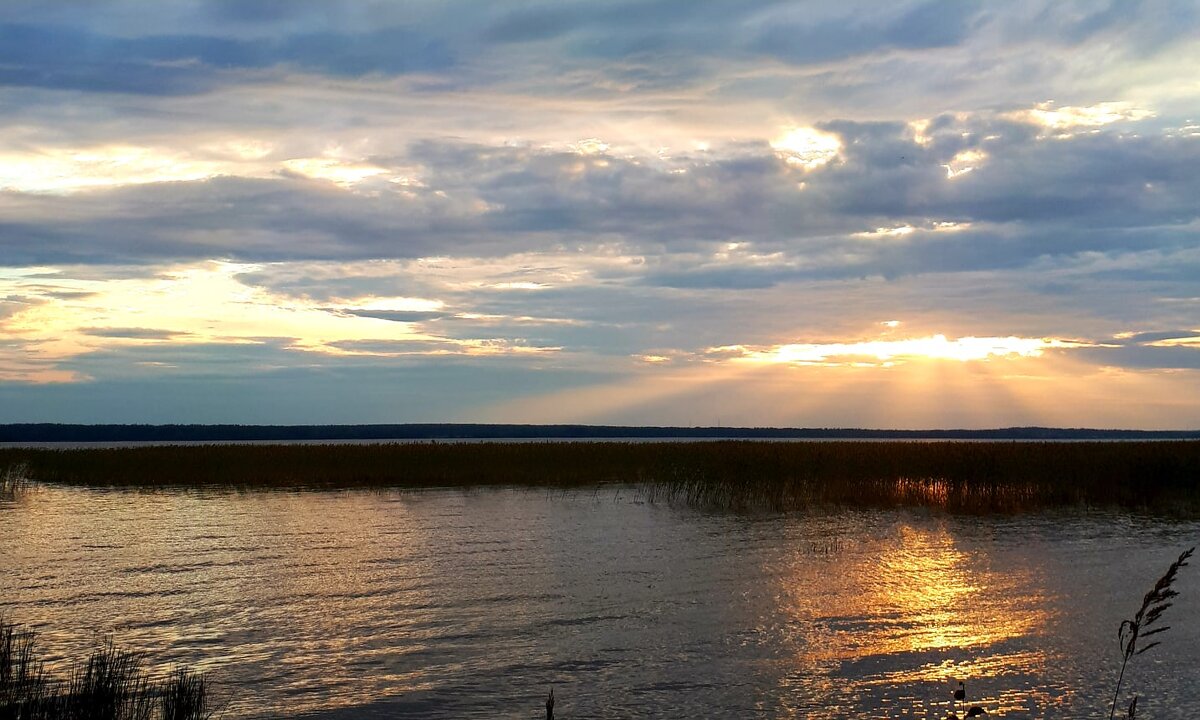 Закат на озере Отрадное - Ирина 