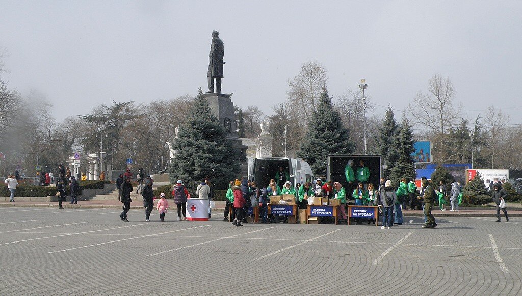 Сбор гуманитарной помощи жителям ЛДНР и Украины - Александр Рыжов