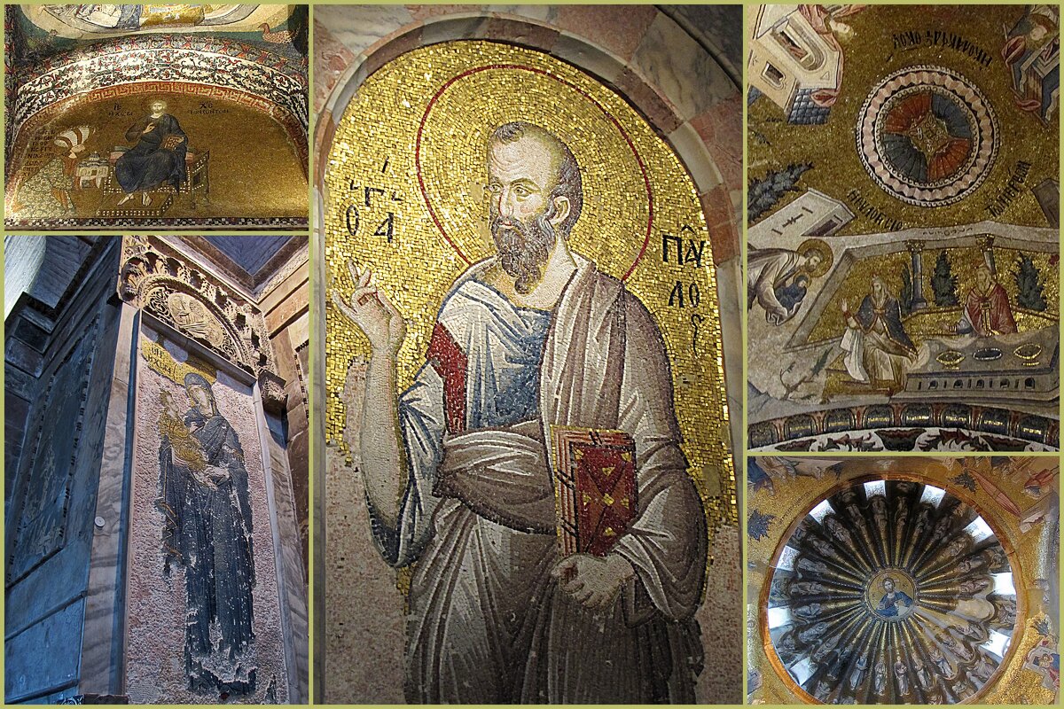 Древние фрески церкви монастыря Спасителя в Хоре.. - ИРЭН@ .