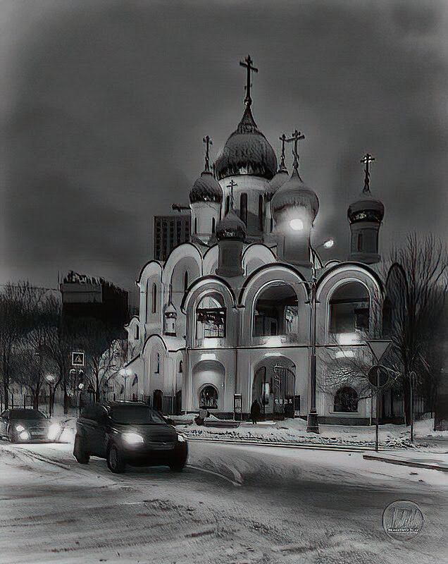 Храм Матроны Московской на улице Софьи Ковалевской - Надежда 