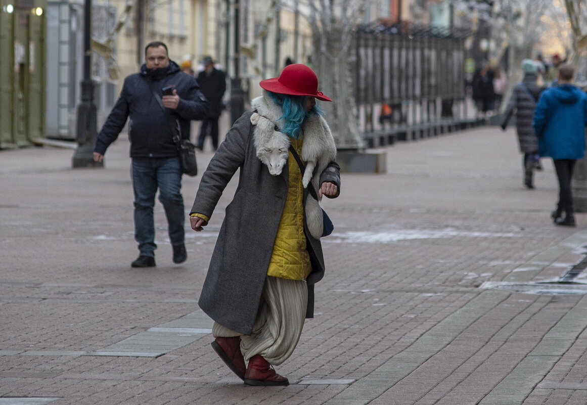 танцующая посреди улицы - Александр Степовой 