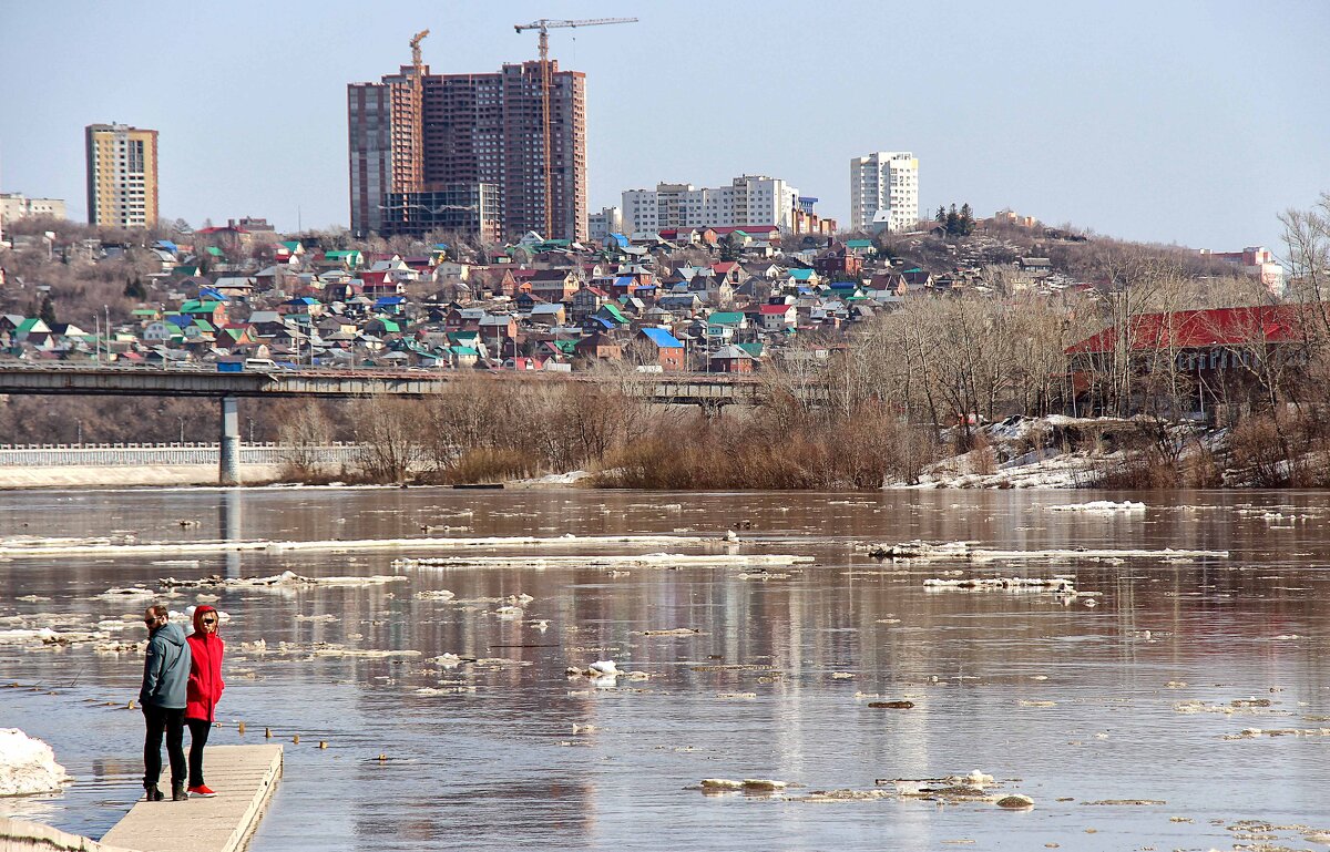 Ледоход на реке Белая (Агидель) - Nina Karyuk