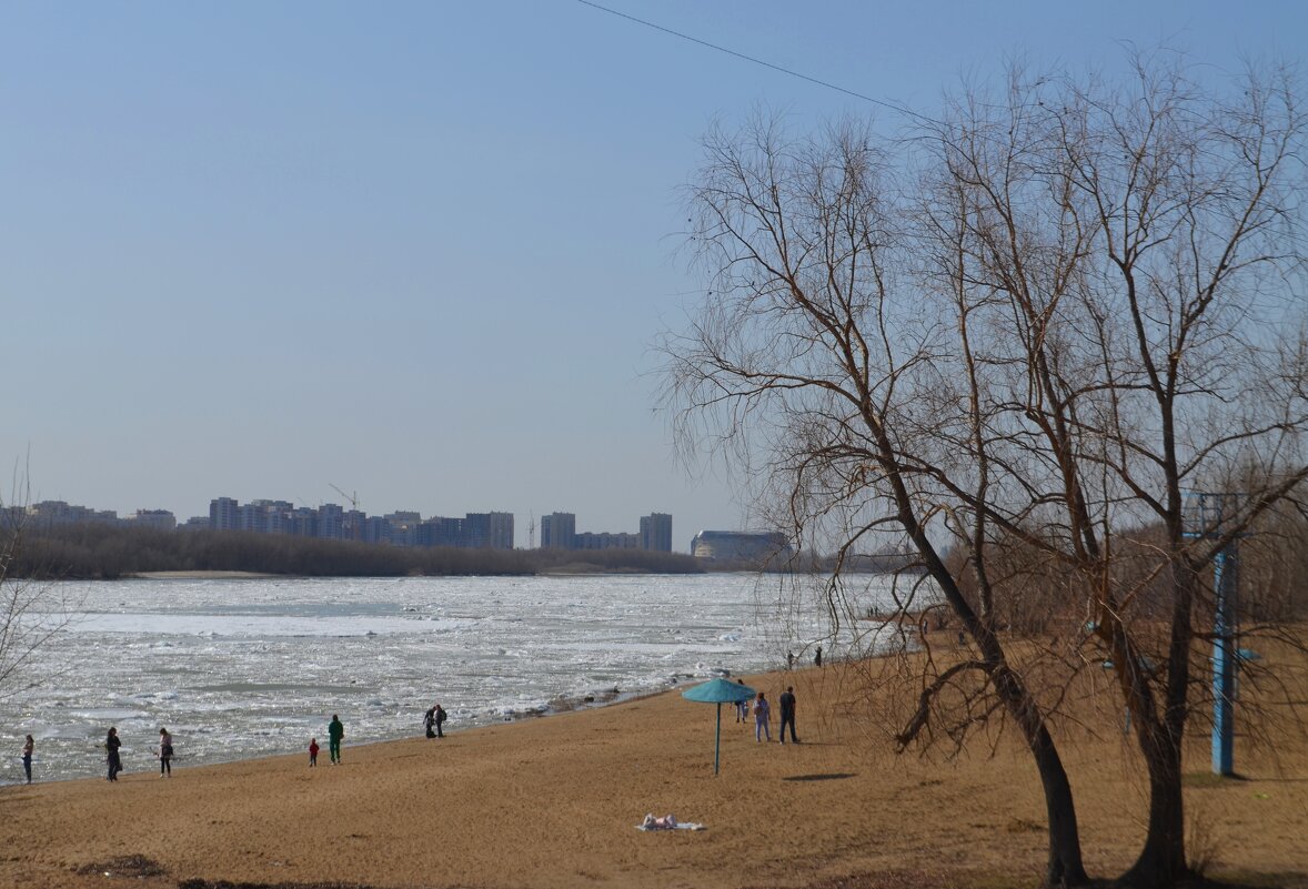 Ледоход, апрель,Омск - Savayr 