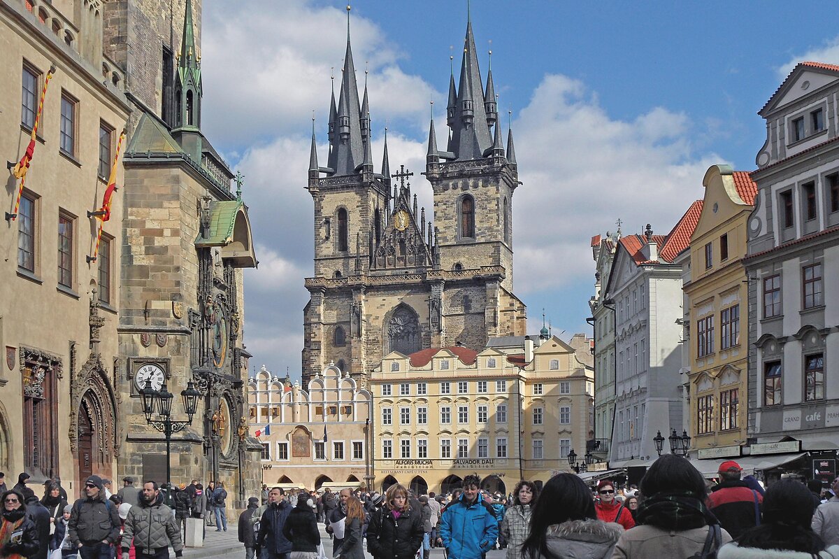 Староместская площадь в Праге - Любовь Зинченко 