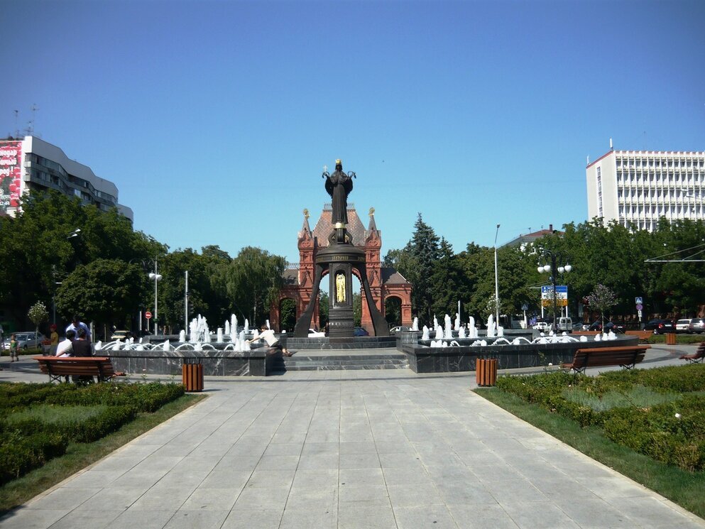 Памятник Екатерине - Вера Щукина
