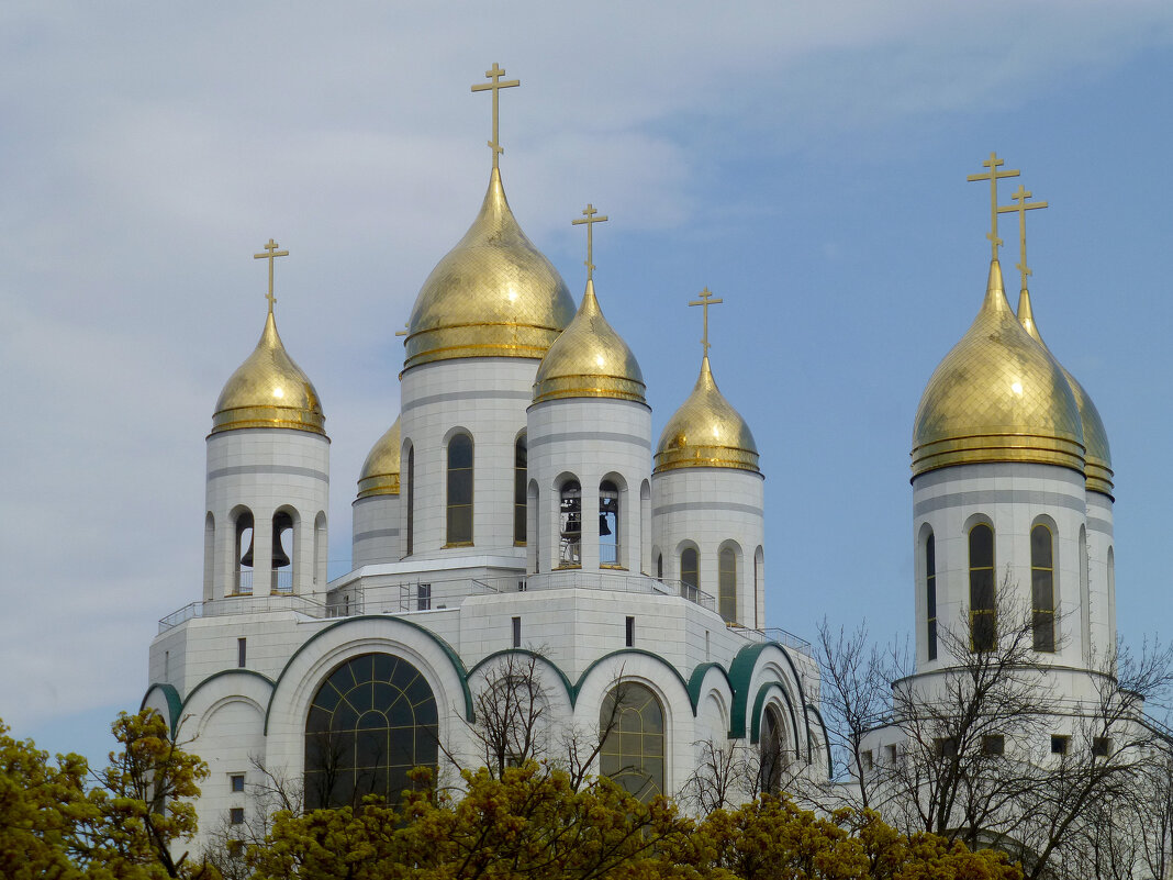 Купола кафедрального собора Христа Спасителя в Калининграде - Наиля 