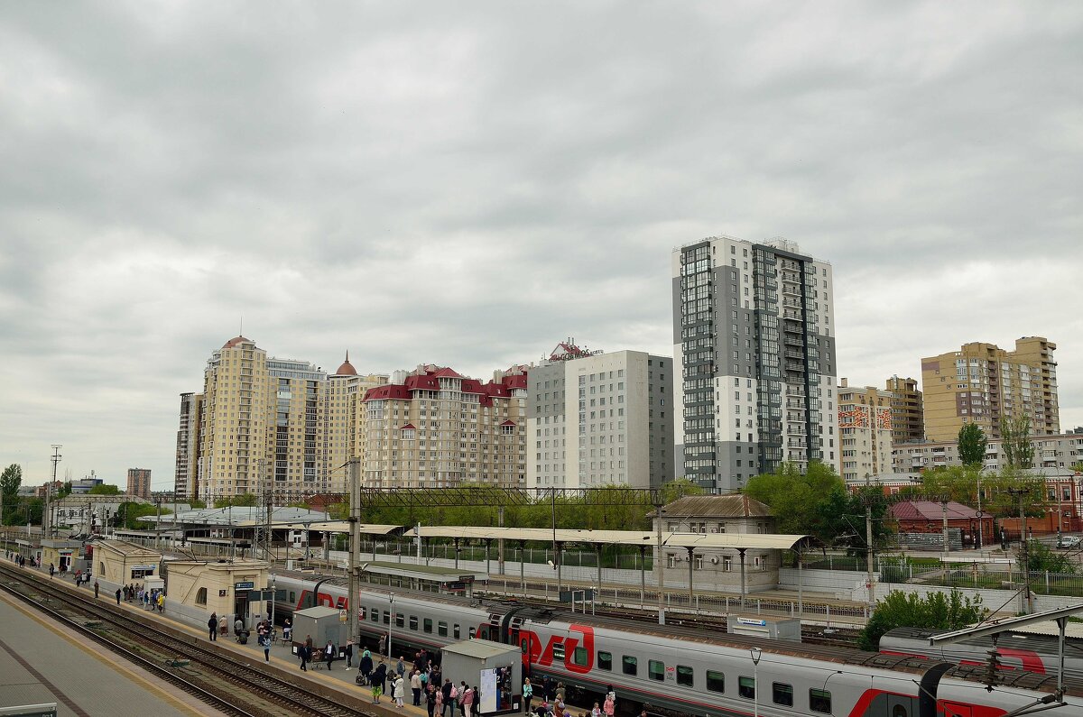 Жилые высотки на подступах к железнодорожному вокзалу - Александр Стариков