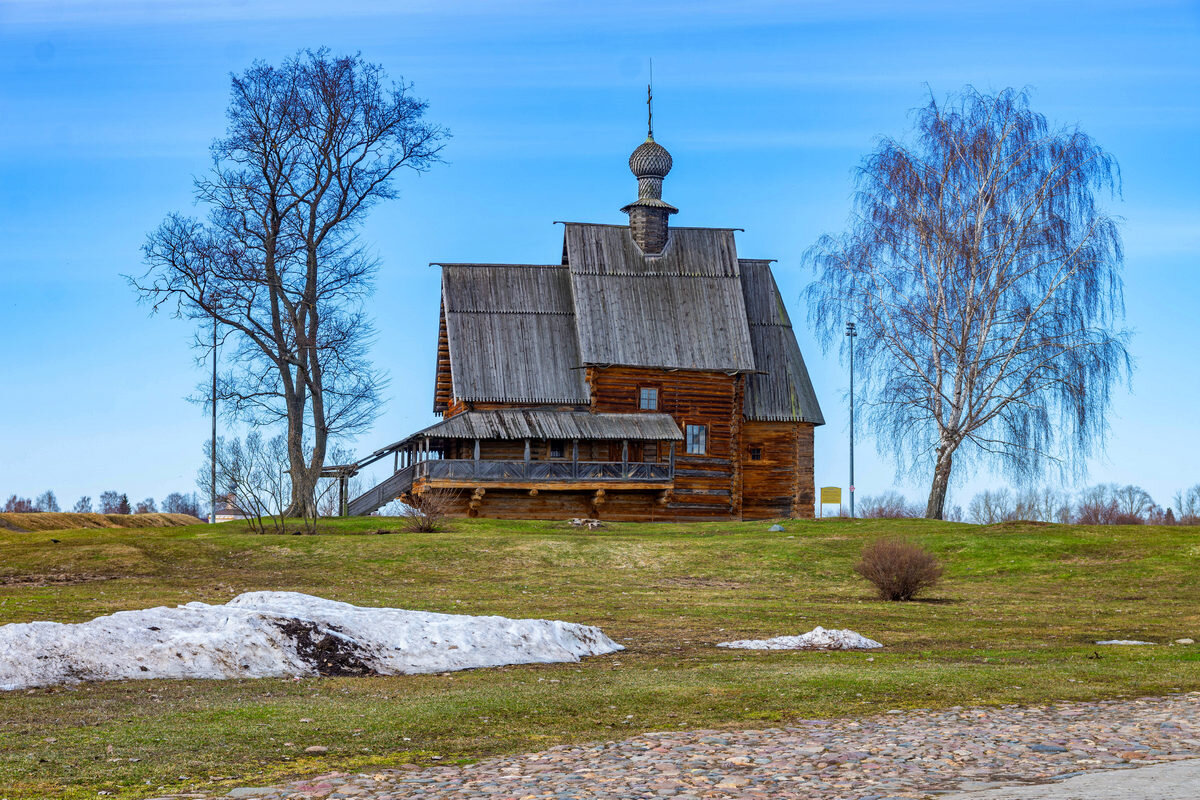 деревянная церковь Николы из села Глотово - Дмитрий Лупандин