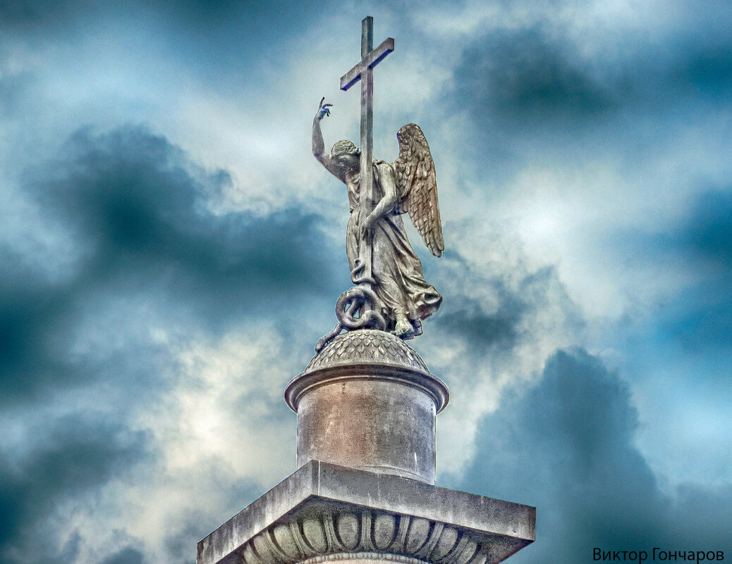 Ангел,Александровская колонна, Санкт-Петербург - Laryan1 