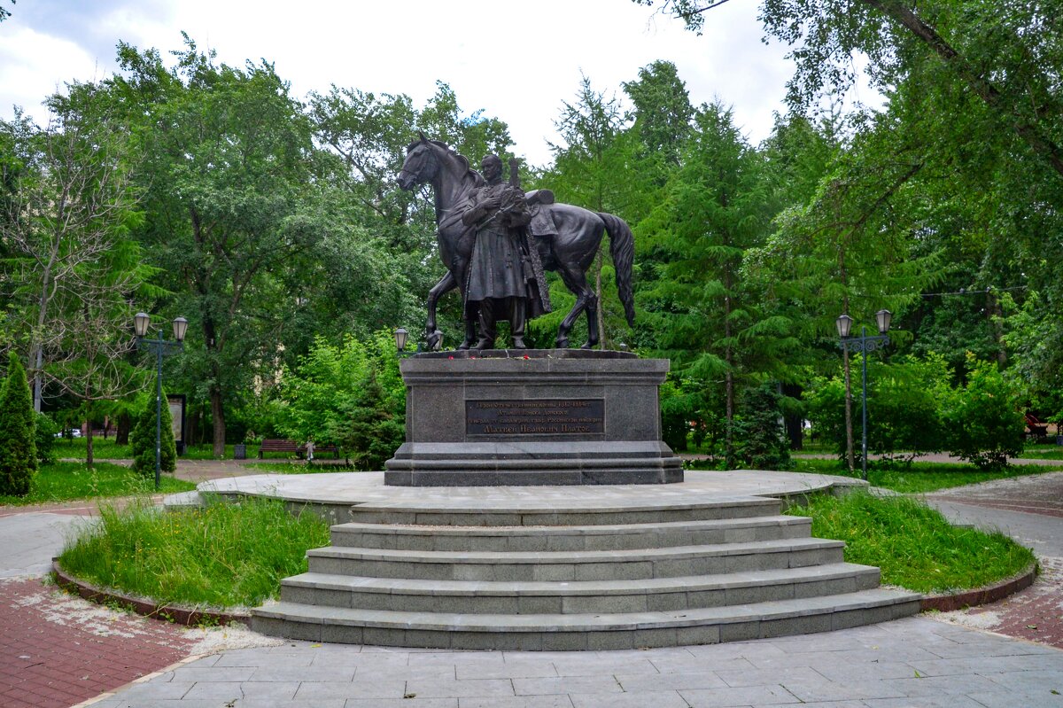 Памятник М.И.Платову. Москва - Oleg4618 Шутченко