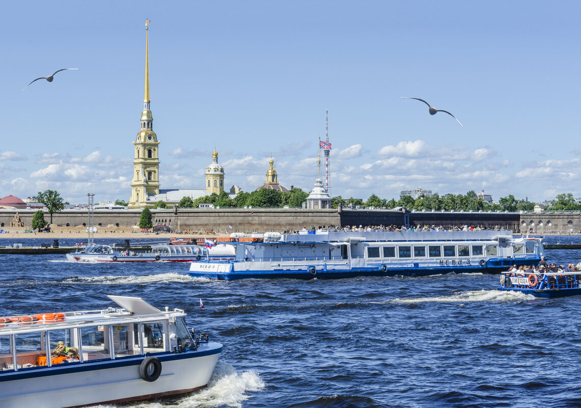 Столпотворение в Невской акватории:-)) - Стальбаум Юрий 