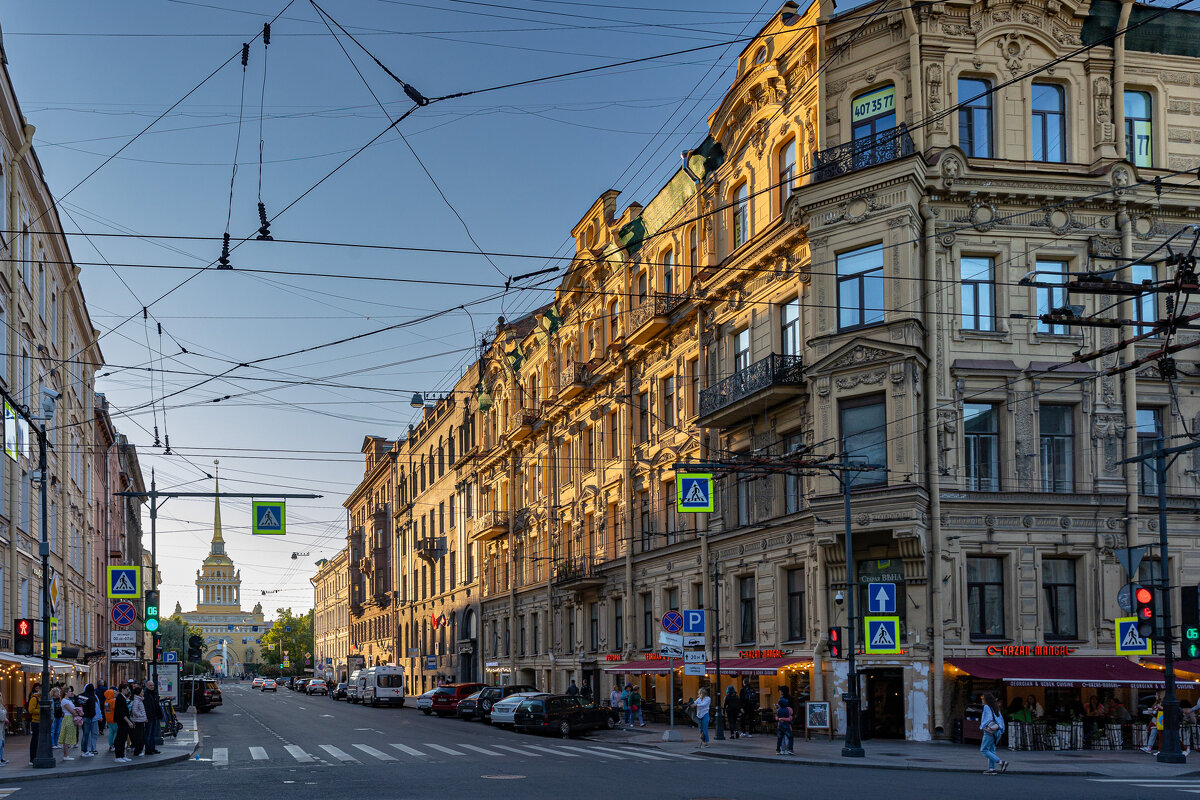 Гороховая улица в Санкт-Петербурге - юрий затонов