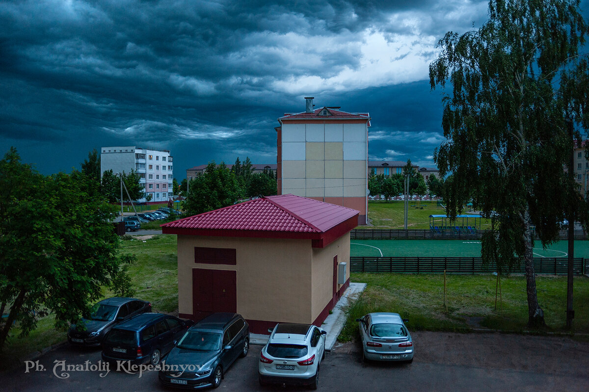 Грозовое небо над Шумилино. 19.06.2022 Снято на Nikon D3 - Анатолий Клепешнёв