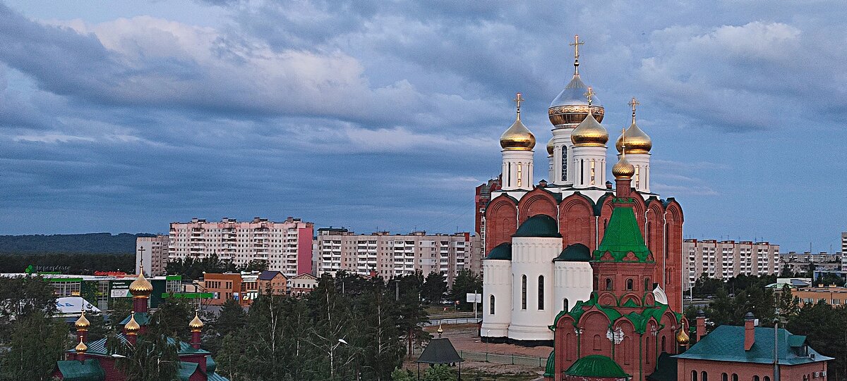 Пасмурное утро. - Николай Масляев