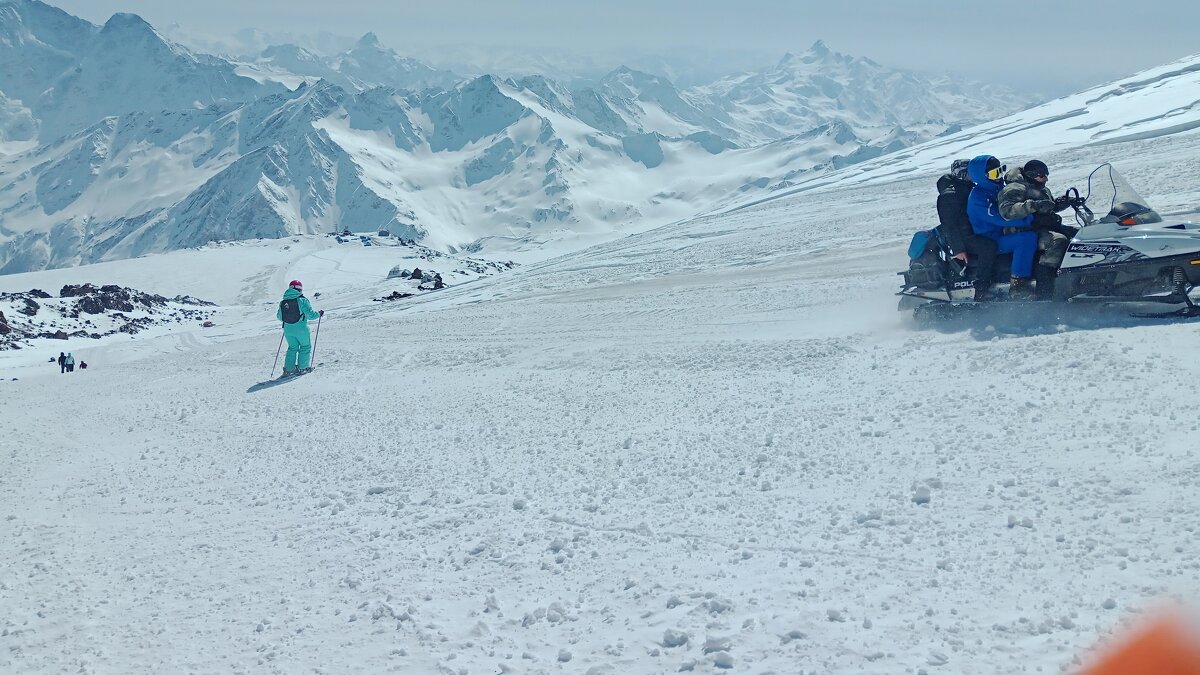 на снегоходе хорошо, но на лыжах круче - Серж Поветкин