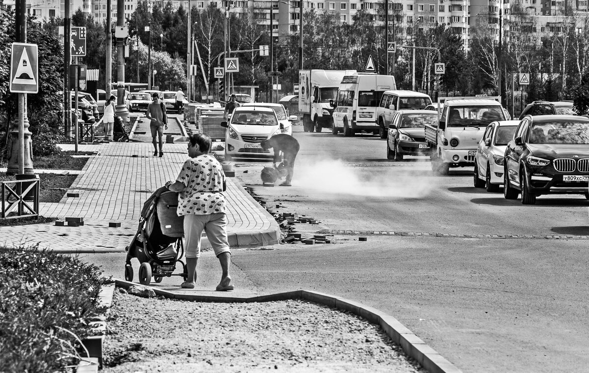 Цементная пыль в городе - Валерий Иванович