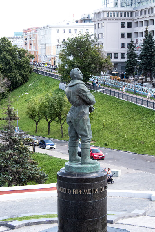 Памятник Валерию Павловичу Чкалову - Boris Zhukovskiy