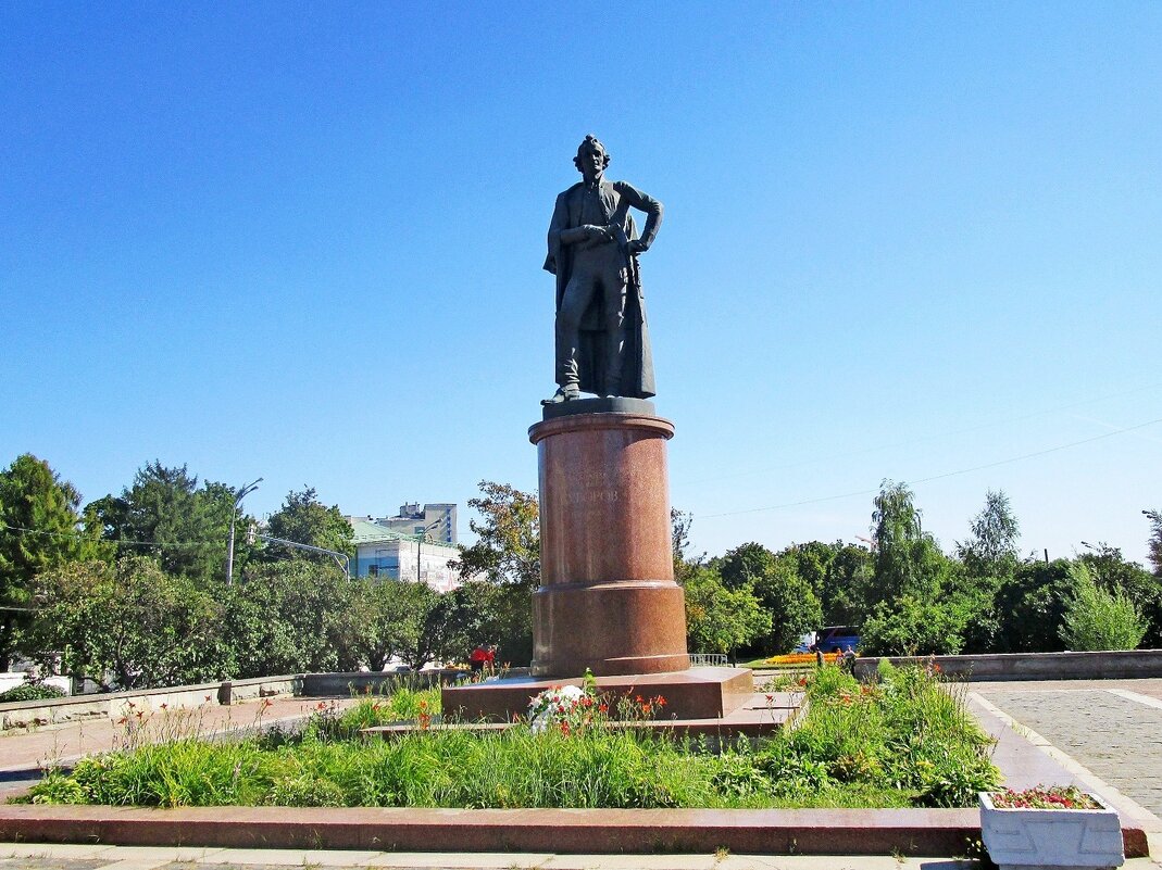 Памятник Александру Суворову  в Москве. - Ольга Довженко
